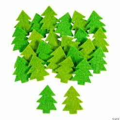 Hot Sale 🎉 Wool Felt 🎄 Christmas Trees - 24 Pc. 🥰