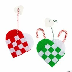 Flash Sale π Woven Heart Ornament Craft Kit - Makes 12 βοΈ