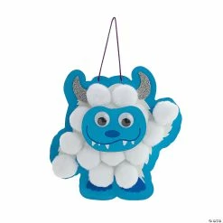 Deals 👏 Yeti Pom-Pom Ornament Craft Kit - Makes 12 🥰